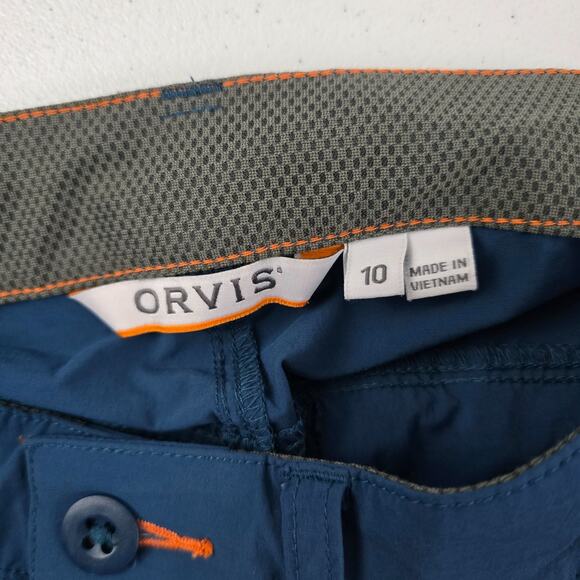 Orvis blue hiking pants womens size 10 performance 5639 - Picture 10 of 13